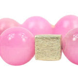 Kindley Pink Stretch Bracelet