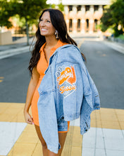Load image into Gallery viewer, It&#39;s Gameday Denim Jacket

