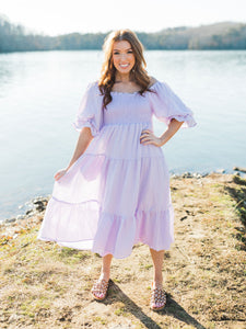 Lovely Lavender Maxi Dress