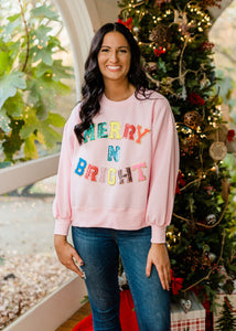 Merry N Bright Pop of Color Pullover