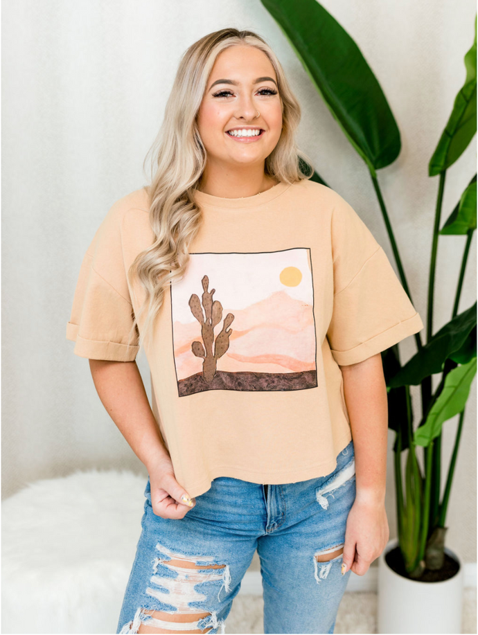 Scottsdale Cropped Tee