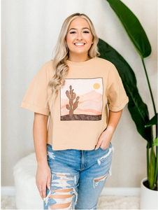 Scottsdale Cropped Tee